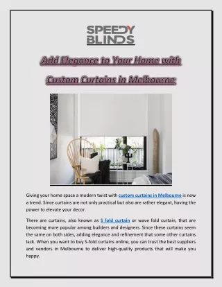 giving your home space a modern twist with custom