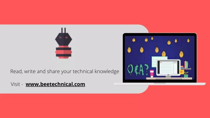 read write and share your technical knowledge