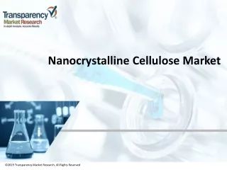 nanocrystalline cellulose market