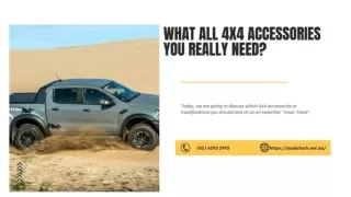 What All 4x4 Accessories & Car Products you Really Need_