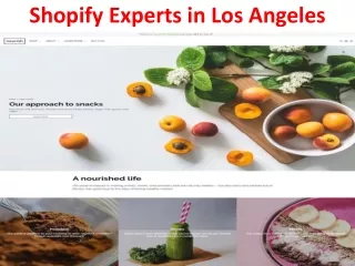 Shopify Experts in Los Angeles