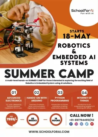 Robotics Course Online Institute | Best Robotics Course Online institute