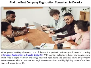 Find the Best Dwarka Company Formation Lawyer