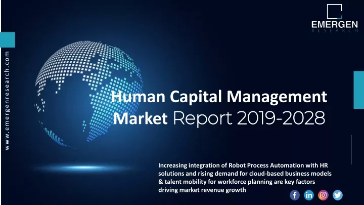 human capital management market report 2019 2028