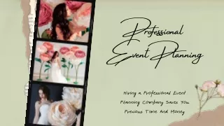 Professional Event Planning in Toronto