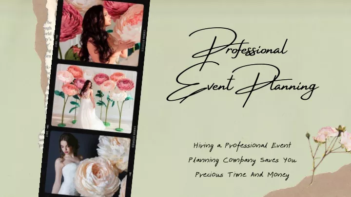 professional event planning hiring a professional