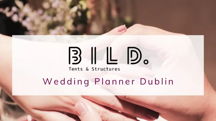 wedding planner dublin