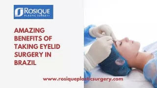 Eyelid Surgery in Brazil