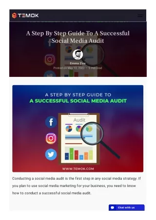 a step by step guide to a successful social media