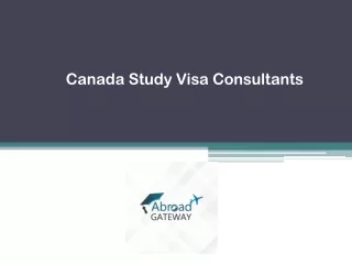 Canada Study Visa Consultants - Abroad Gateway