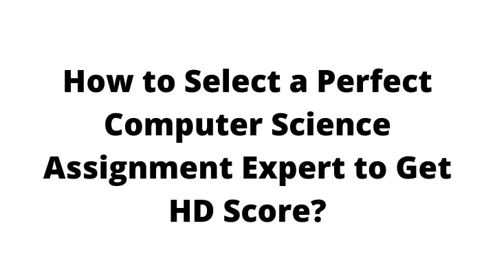 how to select a perfect computer science