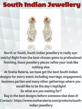 South Indian jewellery