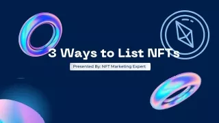 Best Ways to List Your NFTs