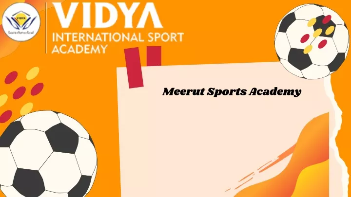 meerut sports academy