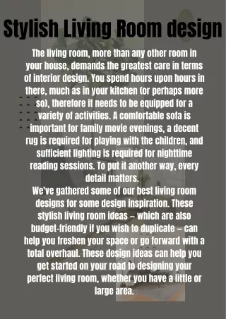 stylish living room design the living room more