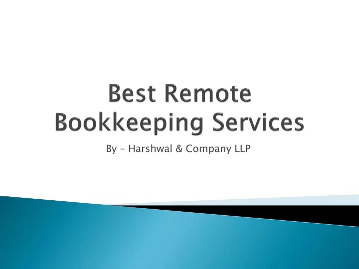 best remote bookkeeping services