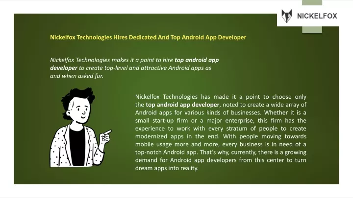 nickelfox technologies hires dedicated