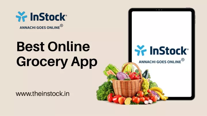 best online grocery app