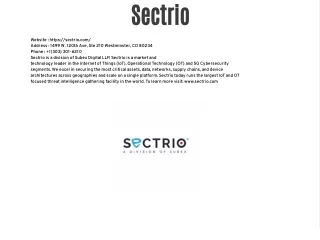 sectrio