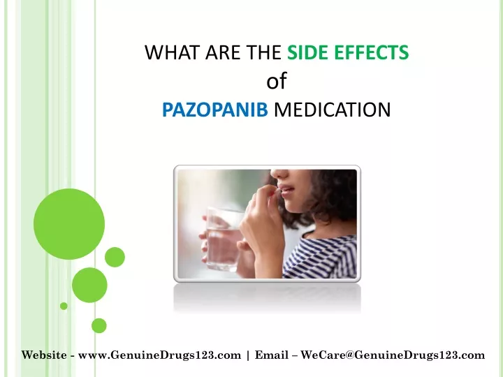 what are the side effects of pazopanib medication