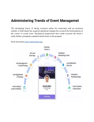 Administering Trends of Event Managemet (1)