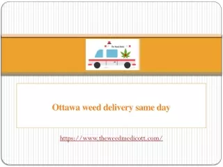 ottawa weed delivery same day