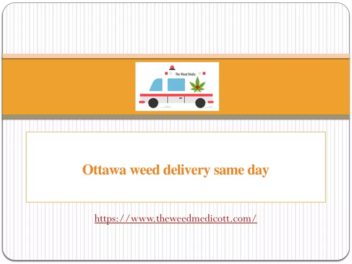 ottawa weed delivery same day