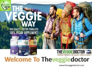 Welcome To The veggie doctor