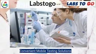 Drug Testing  | Labstogo
