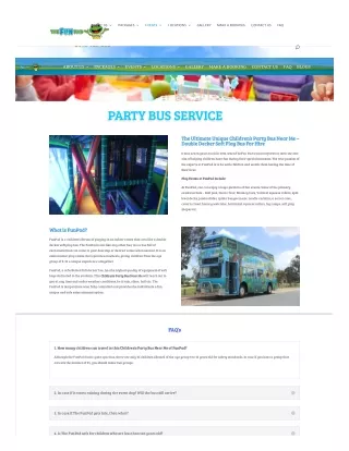 Double-decker Soft Play Bus For Hire in Melbourne