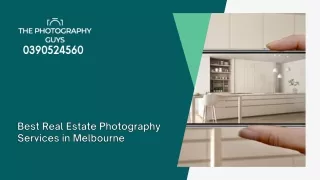 Best Real Estate Photography Services in Melbourne