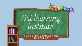 sai learning institute