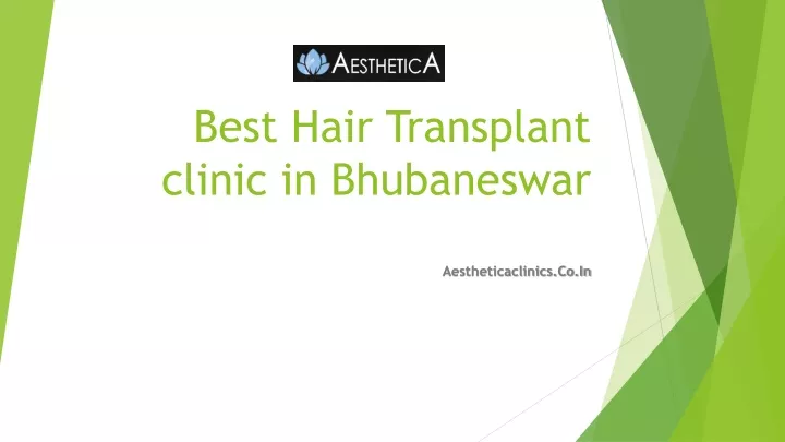 best hair transplant clinic in bhubaneswar