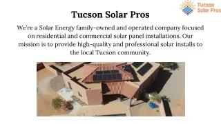 Top Quality Solar Power Panel in Tucson