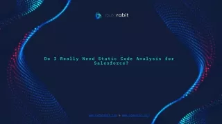 Do I Really Need Static Code Analysis for Salesforce