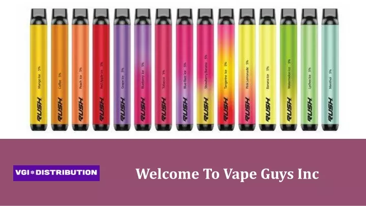 welcome to vape guys inc