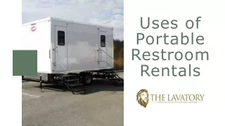 Uses of Portable Restroom Rentals-converted