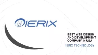 best web design and development company in usa