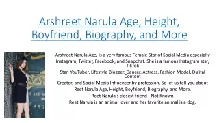 Arshreet Narula Age, Height, Boyfriend,