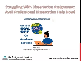 struggling with dissertation assignment avail