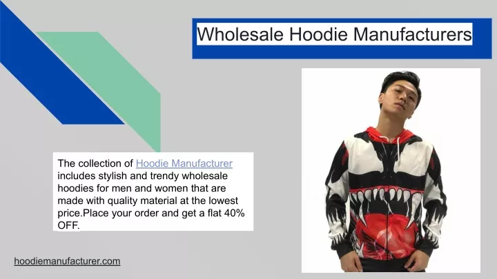 wholesale hoodie manufacturers