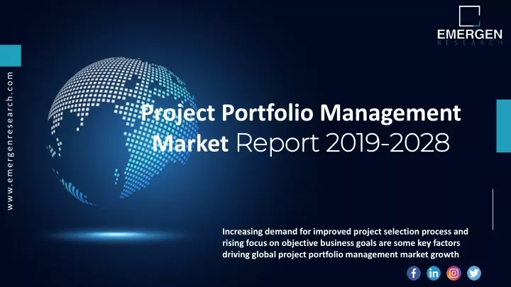 project portfolio management market report 2019