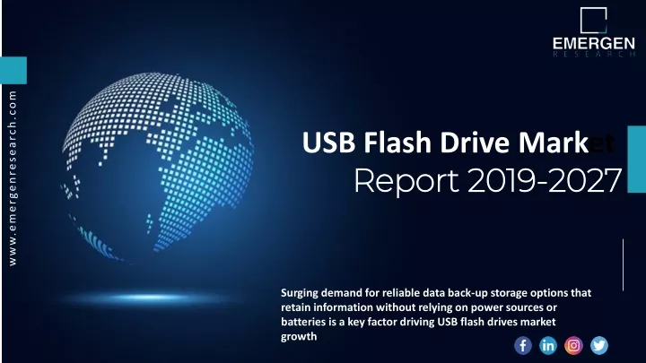 usb flash drive mark et report 2019 2027