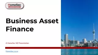 Business Asset Finance