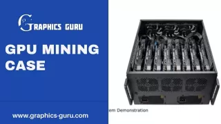 Superb Design GPU Mining Case with the adequately built quality