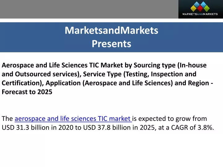 marketsandmarkets presents