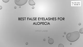 Best False Eyelashes for Alopecia