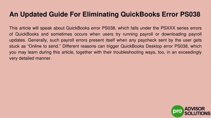 an updated guide for eliminating quickbooks error ps038