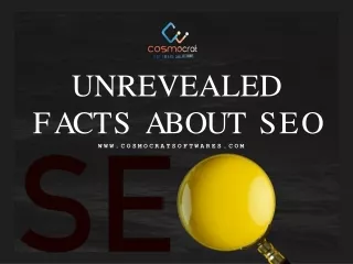 UNREVEALED FACTS ABOUT SEO-converted