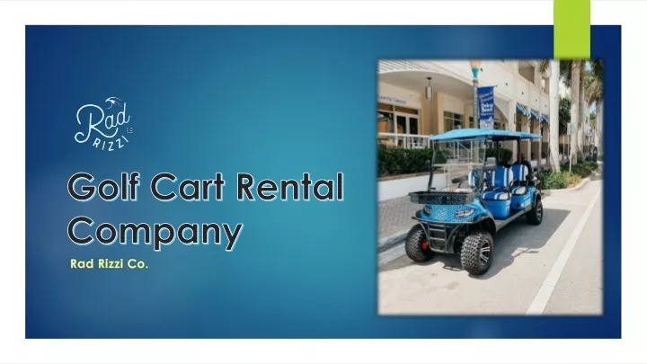 golf cart rental company